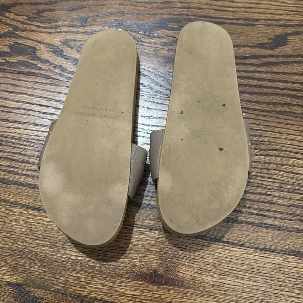 Beatrice Valenzuela Slides Tonal Size 9 Made in California - Picture 7 of 8